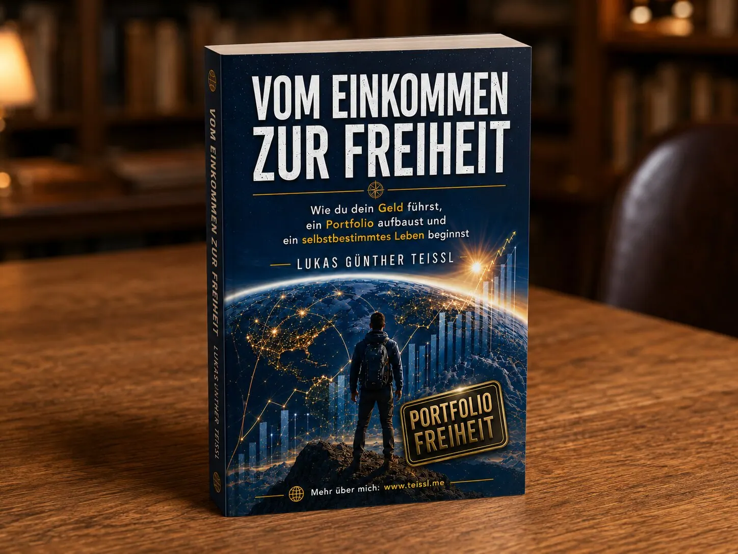 Buch Vom Einkommen zur Freiheit von Lukas Günther Teissl.