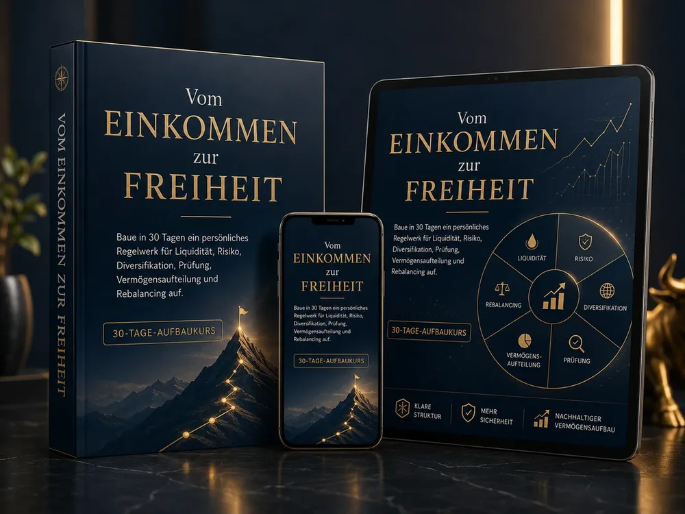 30-Tage-Kurs Vom Einkommen zur Freiheit.