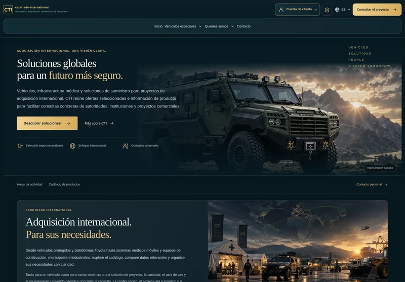 CareTrade International – Vista pública del proyecto (ES)