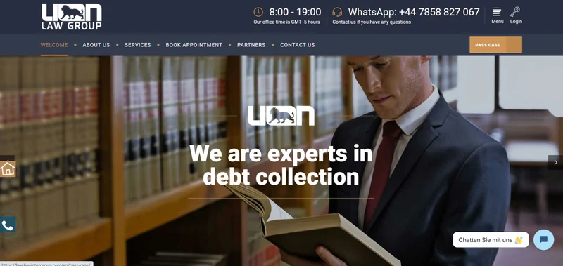 Lion Law · Service Portal – Public project view (EN)