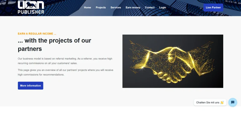 Lion Publisher · Partner Projects – Public project view (EN)