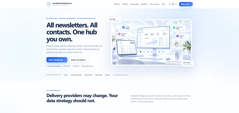 LT Newsletter Intelligence – Public project view (EN)