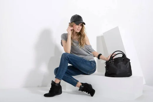 Miss Roberta · Combinación de zapatos y bolso · Imagen de marca
