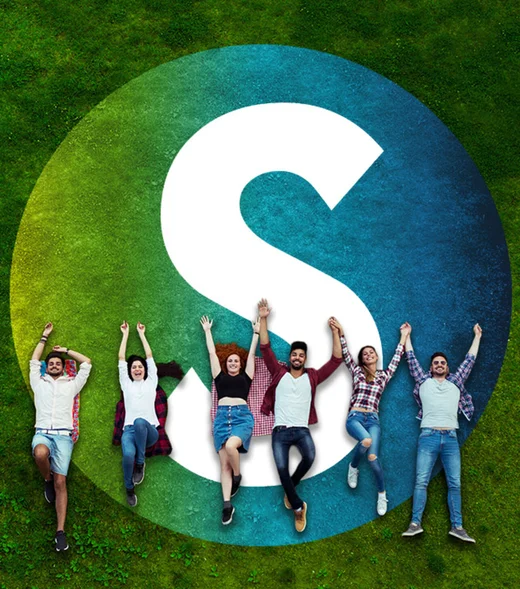 SanusLife · Brand image with a group · Brand image